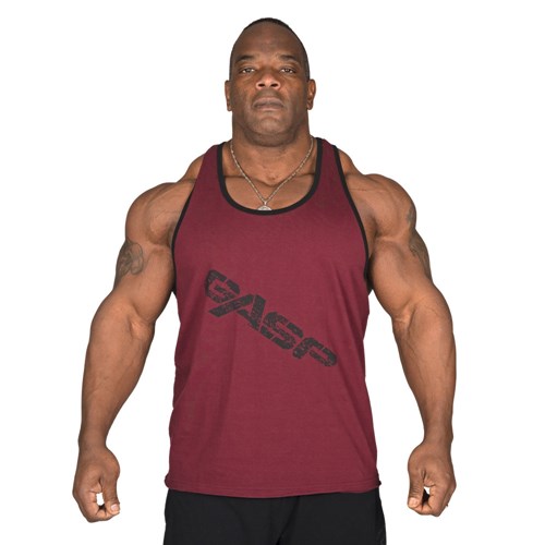 Gasp Vintage T-back Bordowe | ISZY04316